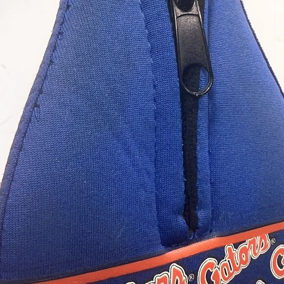 Florida Gators NCAA Game Day Koozie Coozie Bottle Zip Sleeve Cooler Jenkins Pic - Picture 9 of 11